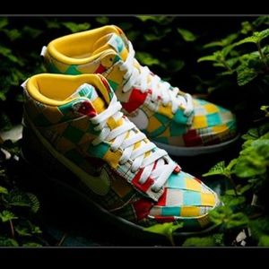 Nike Dunk High Skinny Supreme patchwork